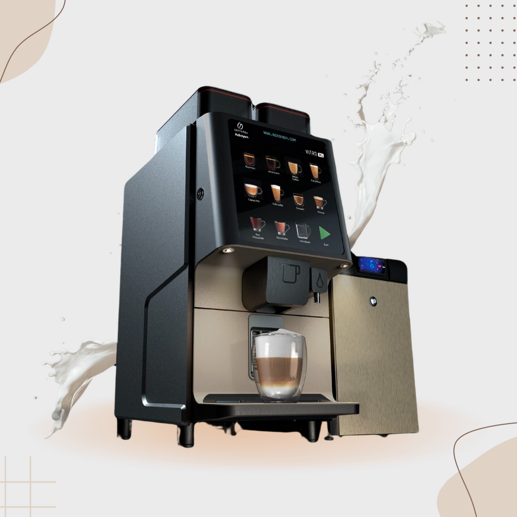 Coffeetek Vitro X1 Mia (Fresh Milk) Bean to Cup Commercial Coffee Coffeetek Vitro X1 Mia (Fresh Milk) Bean to Cup Commercial Coffee