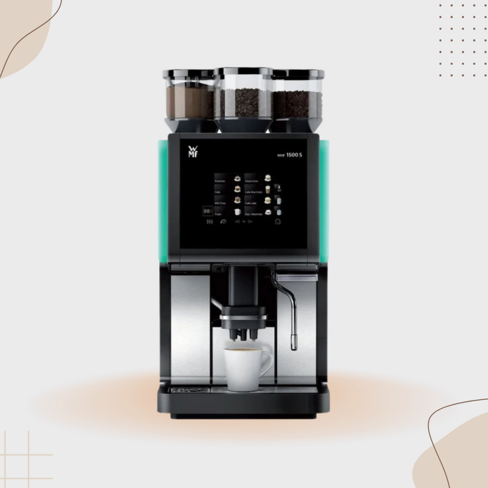 Commercial bean to top cup coffee machine