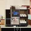 Melitta XT4 Bean To Cup Coffee Machine with milk cooler and cup warmer