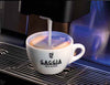 Coffee in a Gaggia cup