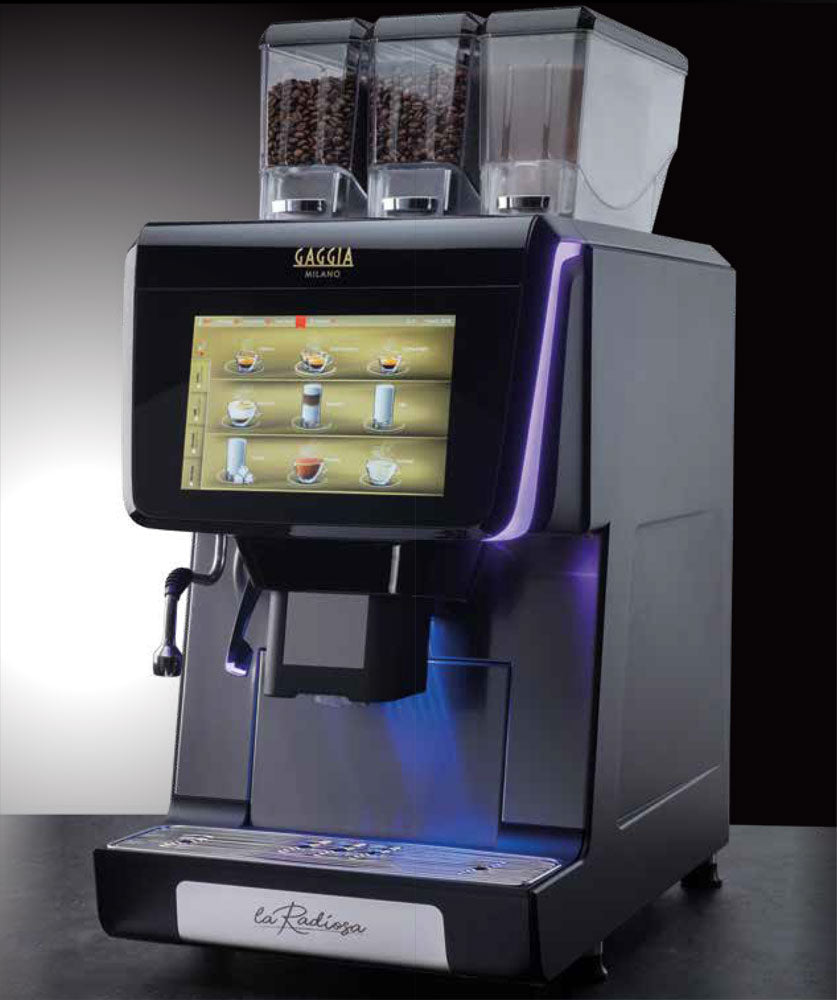 Gaggia La Radiosa Bean to Cup Coffee Machine side view